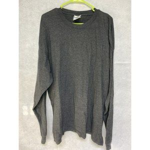 Mountain Cove Apparel Mens Ribbed Long Sleeved Shirt Warm Winter 2xl Gray